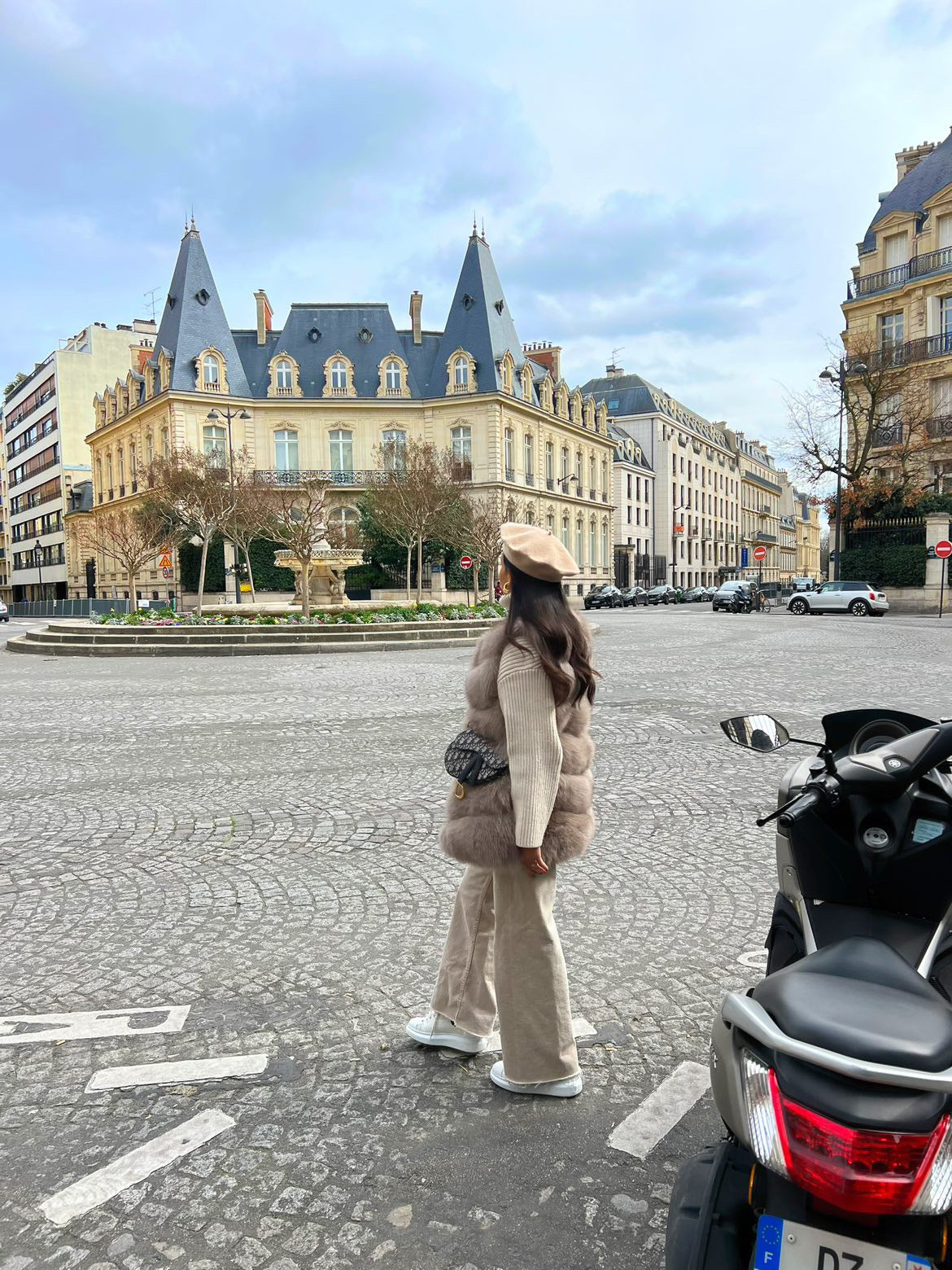 Luxury Women's 6 Rows Real Fox Fur Gilet Winter Vest